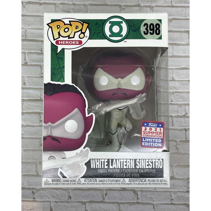 ✅Baru White Lantern Sinestro - Green Lantern Funko Pop Terbatas