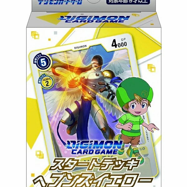 ✅COD Digimon Tcg Starter Deck Heaven'S Yellow Terbatas