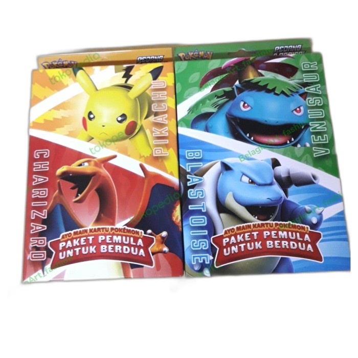 ✅COD Pokemon Festival Jakarta Deck Pokemon Starter Deck Paket Untuk Berdua Berkualitas