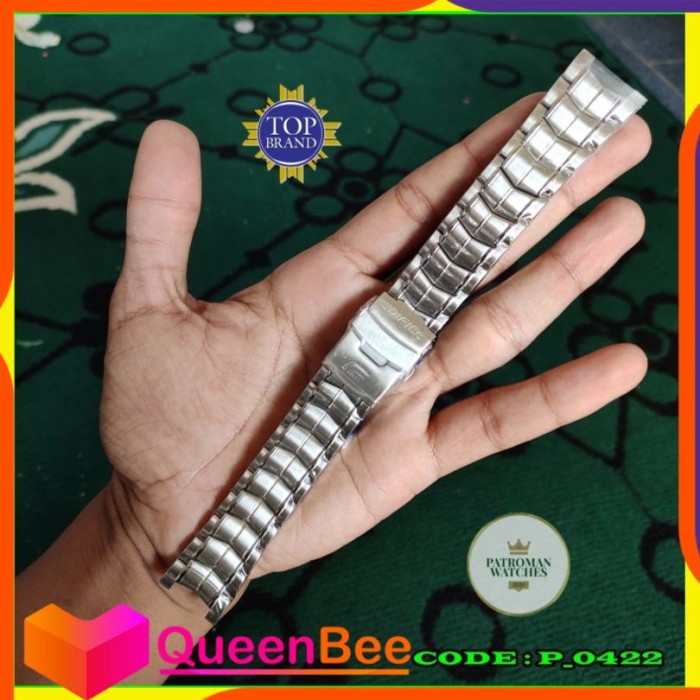 ✅New Ori Strap Casio Ediface Ef-524 Tali Jam Rantai Casio Ef-524 Original Oem Terbaru