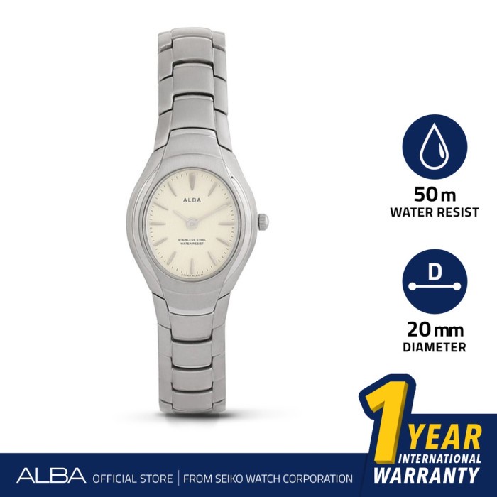 ✅New Ori Jam Tangan Wanita Original Jam Tangan Alba Ataq09 Jam Tangan Rantai Terbaru