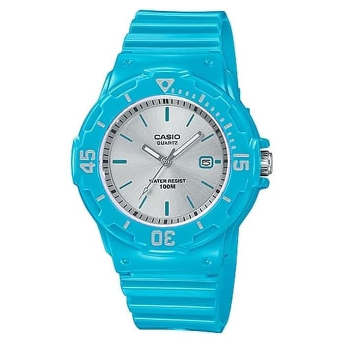 ✅New Ori Jam Tangan Casio Anak  Wanita Lrw-200H-2E3 Biru Original Limited