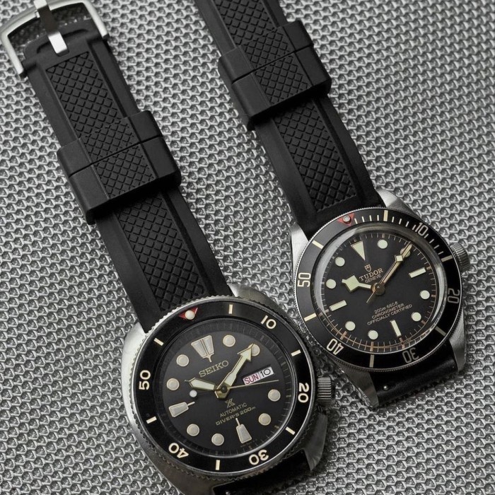 ✅New Ori Strap Rubber 22Mm Strap Jam Tangan Tali Jam Tangan SeikoTali Jam Limited