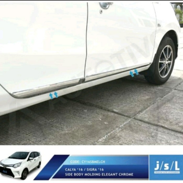 ✅Original Toyota Calya List Body Samping Side Body Molding Sigra Limited