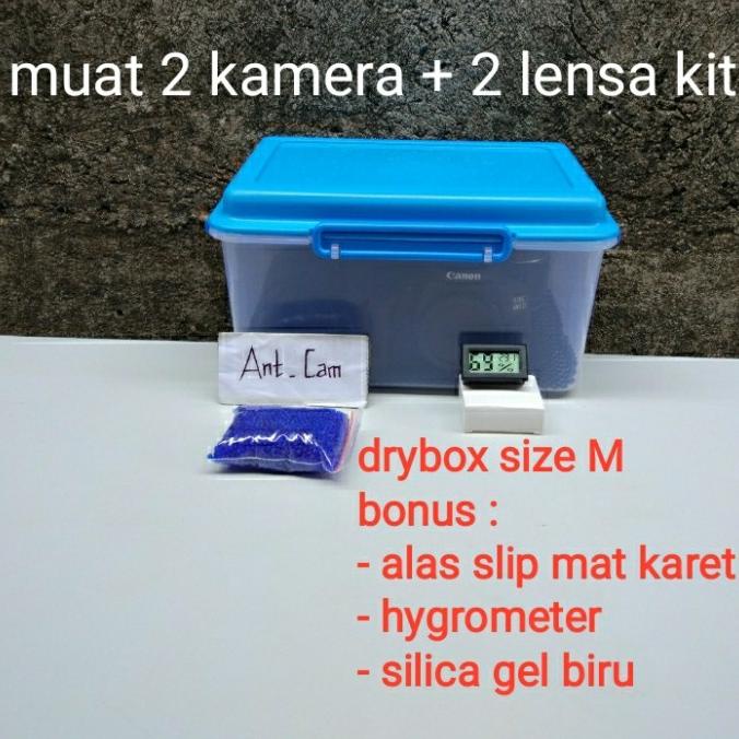 drybox dry box penyimpanan lensa kamera Canon Nikon eos fujifilm sony