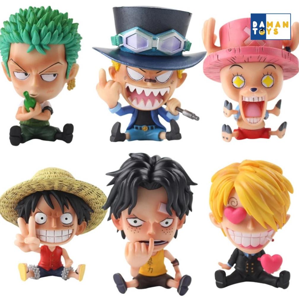 BIG SALE action figure one piece luffy /zoro/nami LARIS