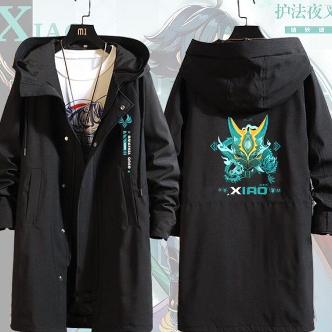 Best Seller Jaket Genshin Impact Spring Autumn Hooded Jackets Xiao