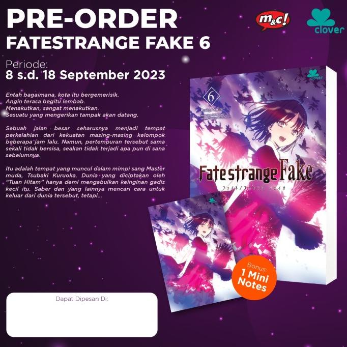 Light Novel Fate/strange Fake 6 by Ryohgo Narita