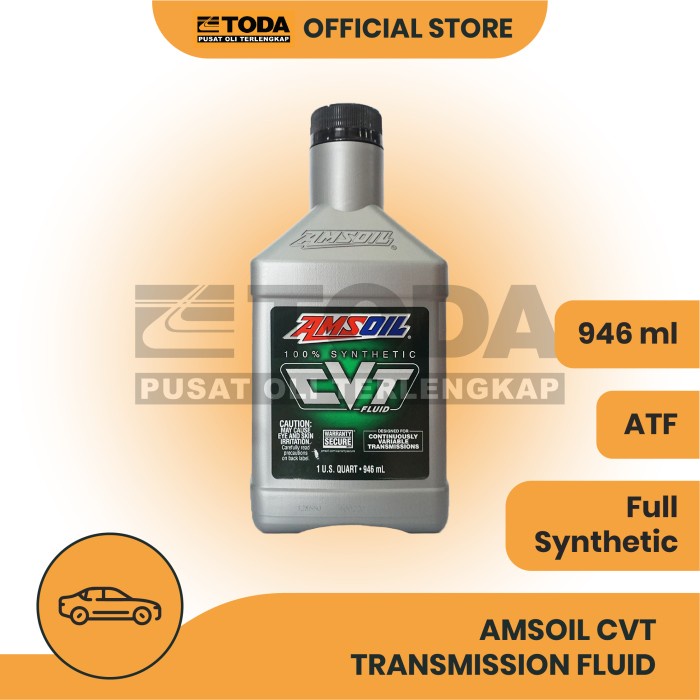 ✨Baru Oli Matic Amsoil Cvt Transmission Fluid 1L Original Terbatas