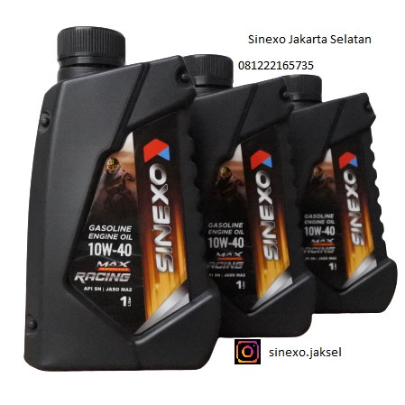 ✨Baru Oli Sinexo Max Performance Racing Oil Untuk Motor Dan Mobil 1 L Berkualitas