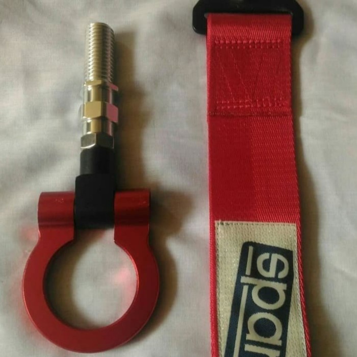 ✨Baru Towing Hook Dan Towing Kain Strap Honda Jazz Rs 2008 Sampai 2014 Diskon