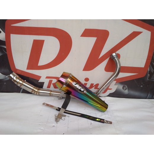✨COD Knalpot Racing Suzuki Satria F-150 M4 Rainbow Fullsystem High Peforma Terbaru