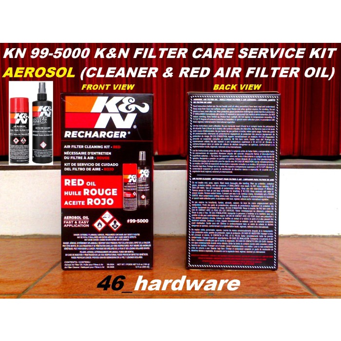 [COD] Kn Recharger 99-5000 KN Filter Care Service Kit Aerosol Cleaner Oil Berkualitas