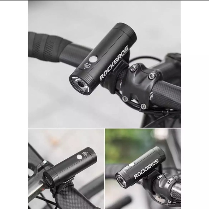 [Baru] Rockbros Lampu Sepeda 800 Lumen Terbaru