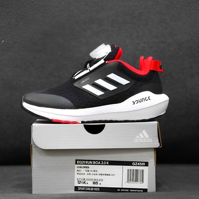 Sepatu Sneakers Olahraga Anak Laki Perempuan Adidas EQ21 Bounce Kids