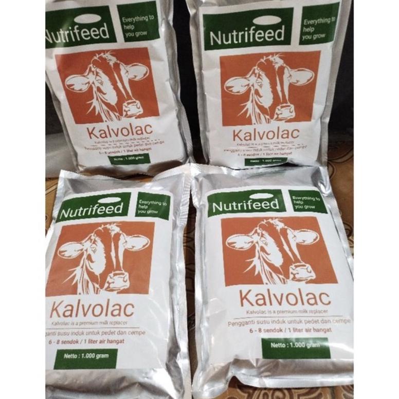 

Terjangkau - Kalvolac - Pengganti Susu Induk Anti Diare Anti Mencret Untuk Sapi Kambing dan Domba - Kalvolac Nutrifeed 1 kg ~