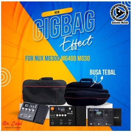 [COD] Gigbag Pedal Efek Dr Case Ps Series For Nux Mg30 Mg100 Mg300 Mg400 Diskon