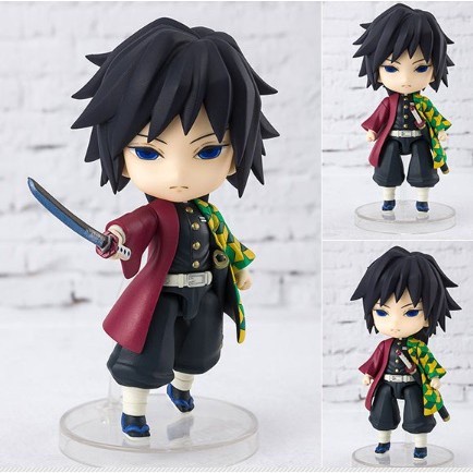 [COD] Figuarts Mini Demon Slayer Kimetsu No Yaiba Giyu Tomioka Figure Berkualitas