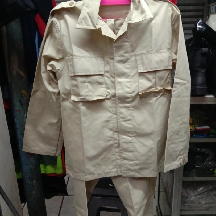 [COD] Baju Pdl Pns Kemhan Bahan Seritek Adem Ayem Berkualitas