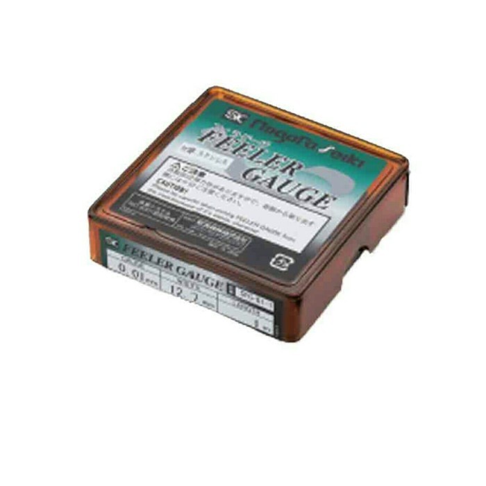 [New] Feeler Gauge 0.01 X 1M Sfg-01-1 007251 Niigata Seiki Terbatas
