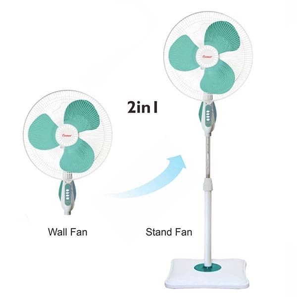 [New] Cosmos 16Swa Stand Fan Wall Fan 16 Inch Terbaru