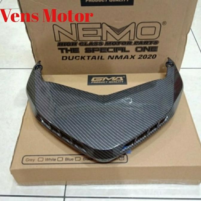 ready Ducktail Nmax 2020 - 2022 New Carbon NEMO/ Sirip Lampu Belakang Nmax terlaris