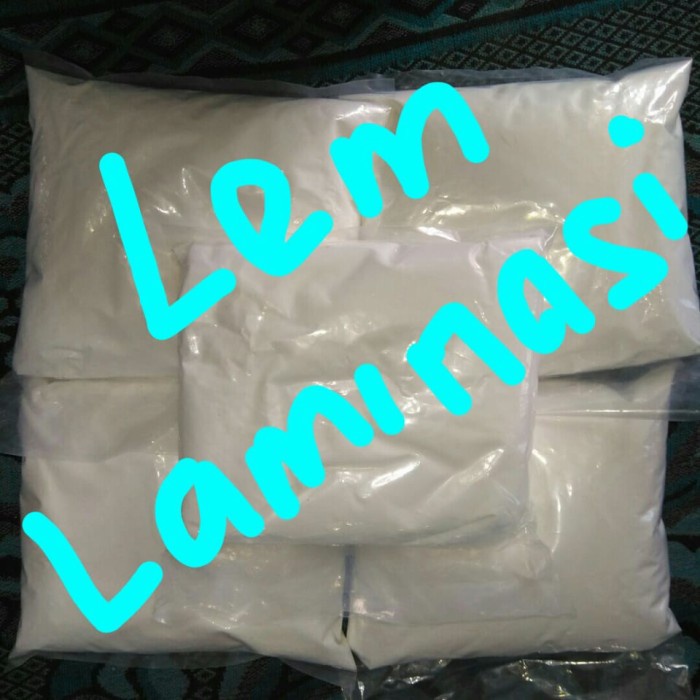 

Lem Laminasi Buat Kertas Ke Plastik Net 1Kg