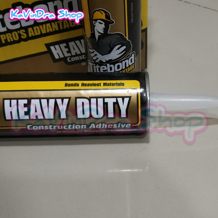 

Lem Konstruksi Titebond Heavy Duty Construction Adhesive Cartridge