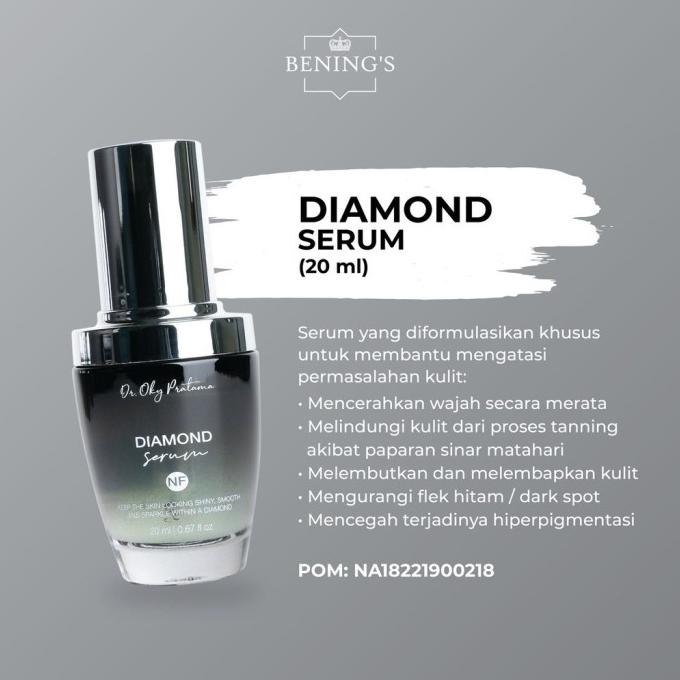 DIAMOND SERUM BENING SKINCARE DR OKY PRATAMA SERUM SUPER WHITENING