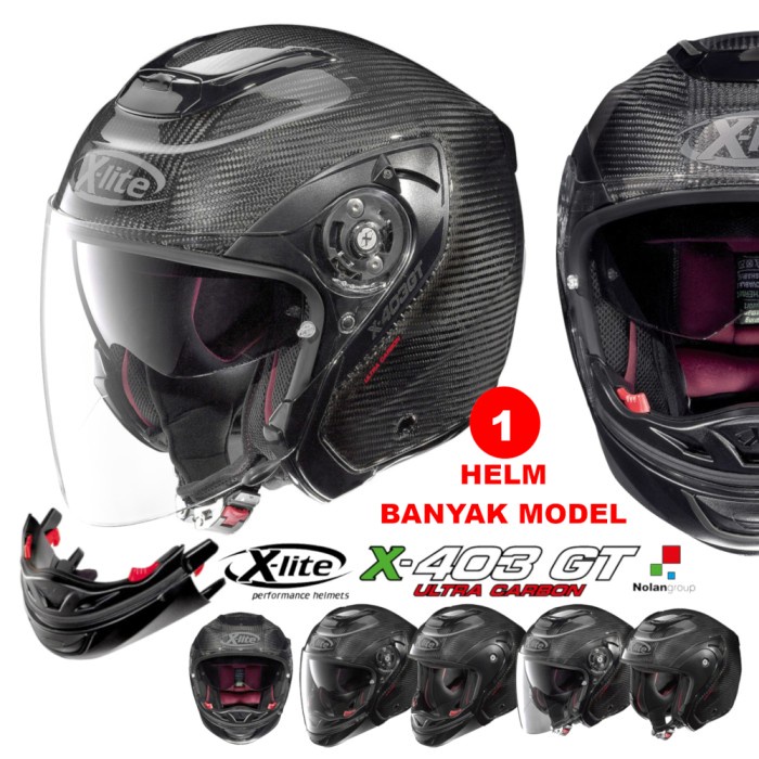 ✨Termurah Helm Nolan X-Lite Xlite Carbon X403Gt Diskon