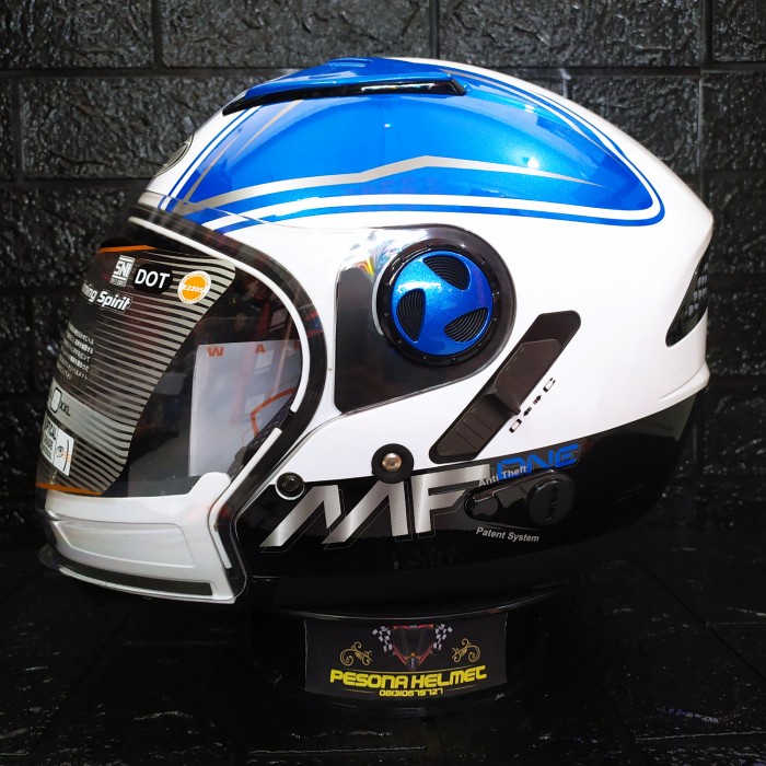 ✨Termurah Helm Ink Mf1 Motif Modular Double Visor Terbaru