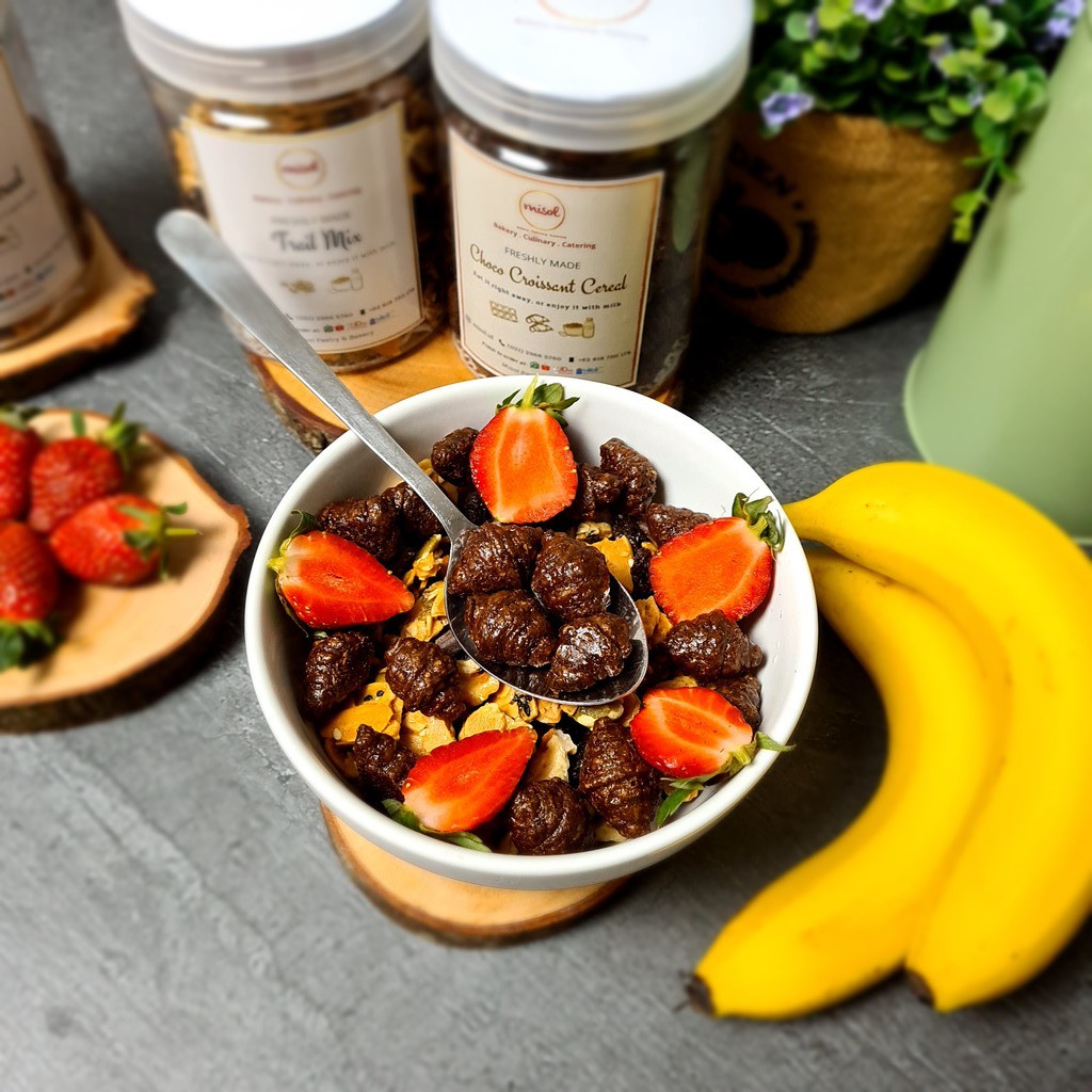 

Choco Combo: Choco Croissant Cereal 238Gr + Trail X Sol 350Gr