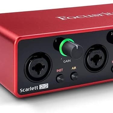 focusrite scarlett 2i2 gen 3