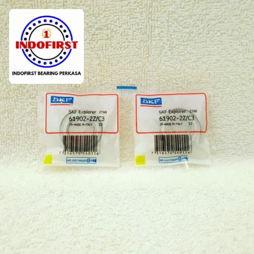 BALL BEARING SKF 61902 / 6902 ZZ C3