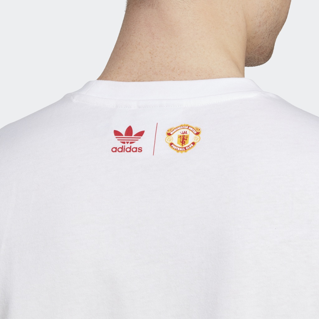 adidas ORIGINALS Manchester United OG Trefoil T-Shirt Pria IP5550