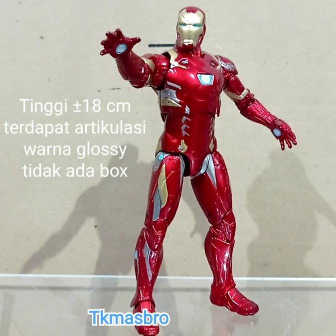 Action Figure Iron Man Mark 50 / Ironman Mk 50 Recast Zd Toys