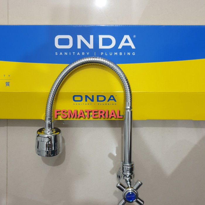 Kran ONDA V 688 CA kran angsa flexibel/kran dapur cuci piring