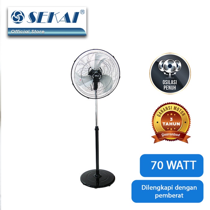 Sekai Kipas Angin 18 Inch Sfn1809 Tumpu Perma Tinggi Sfn 1809