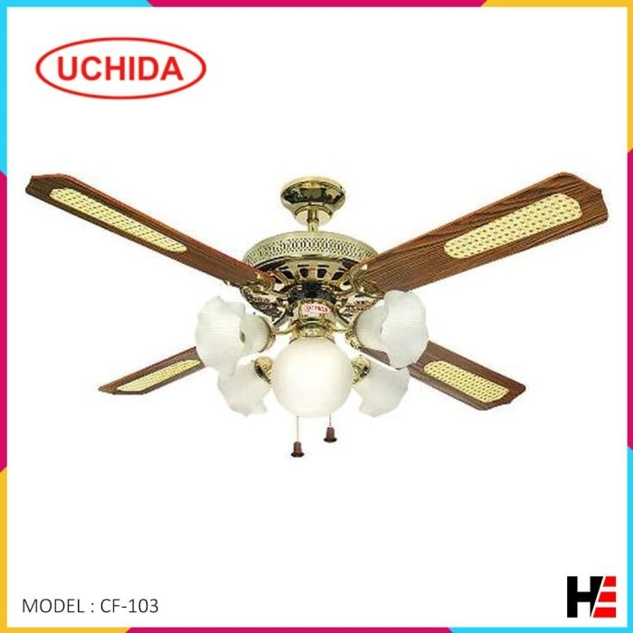 Kipas Angin Gantung 52 Inch Uchida Cf-103 Ceiling Fan