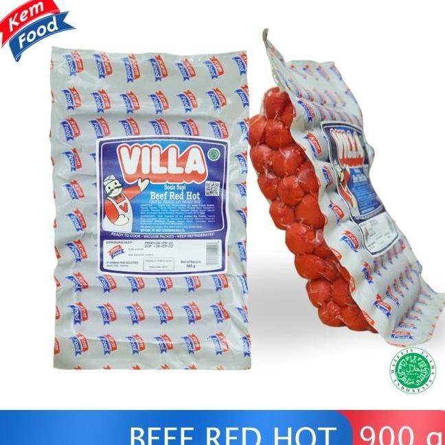

Villa Sosis Sapi - Beef Red Hot 900 Gr Inyongstore25