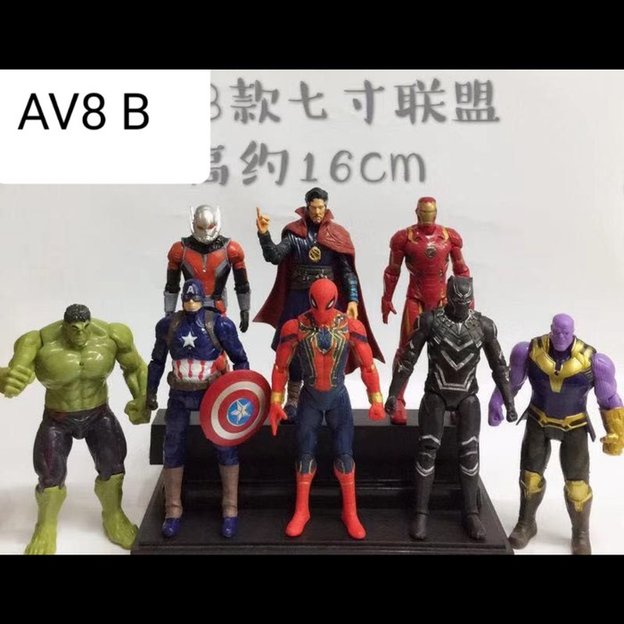 ```````] figure set 8 avenger ada doctor strange antman