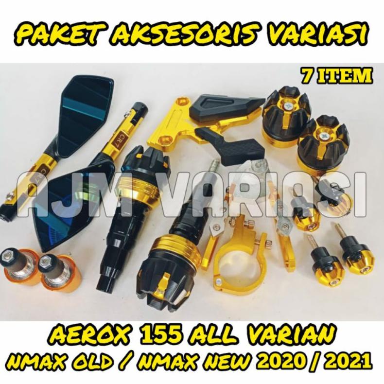 Ready PAKET VARIASI NMAX AEROX AKSESORIS MOTOR NMAX VARIASI AEROX ASESORIS NMAX NEW 2021 VARIASI NMA