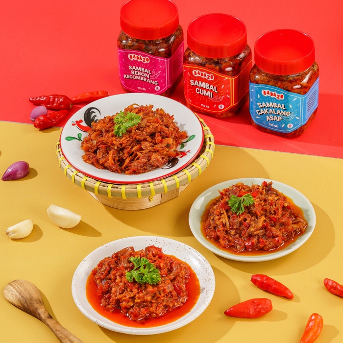 

Paket Lengkap Sambal Badazo (Cakalang Asap, Cumi Asin, Kecombrang)