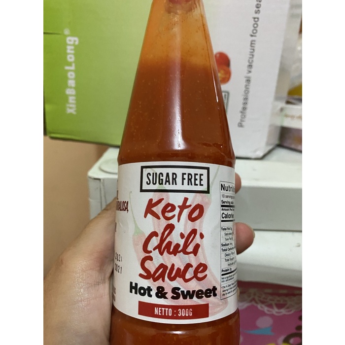 

Saos Sambal Keto Friendly