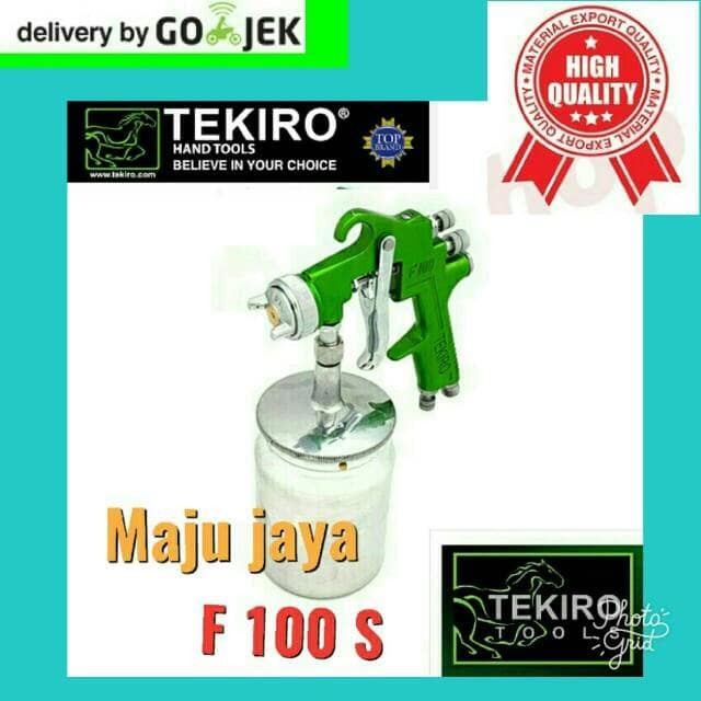 ✅New Spray Gun TekiroF 100 S Kompresor Lakoni Imola 75 125 Multipro Dcc Diskon