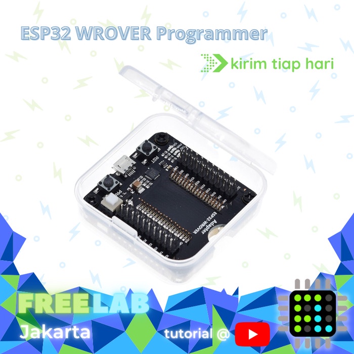 ✅New Programmer Esp32 Wrover Esp-Wrover-32 Module Program Socket Adapter Terbaru