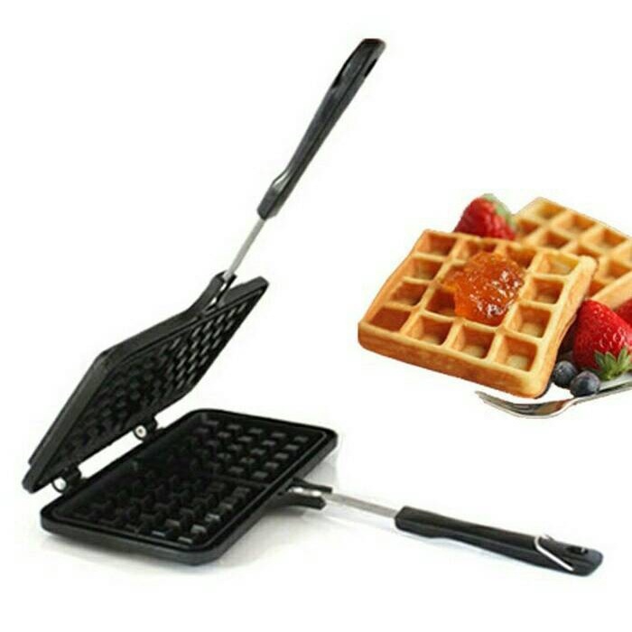 

✅Ready Double Waffle Pan / Belgium Waffle Maker Limited