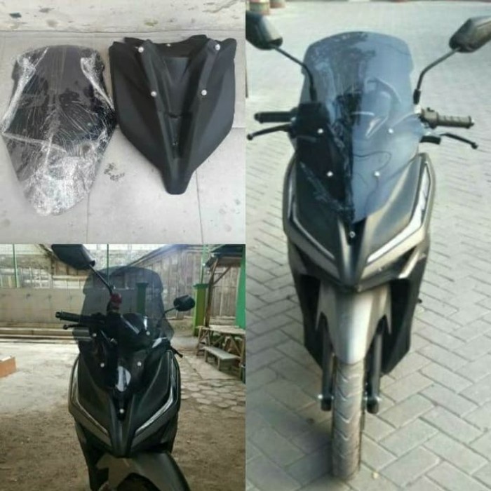 ✅Sale Frame Winshield Vario 125/150 2018 2019 Led. Tameng Kedok Depan Vario Terbaru
