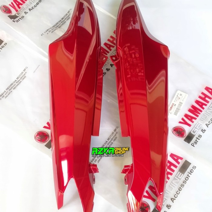 ✅Termurah Cover Body Samping Mio Sporty Smile Warna Merah Maroon Original Berkualitas