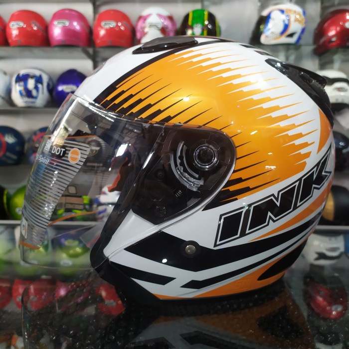 ✅Sale Helm Ink Centro Jet Motif 100Original/Ink Berkualitas